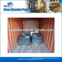 Elevator CW Block, Compound Cast Iron Steel Plate CW Block, Export to Saudi Arabia